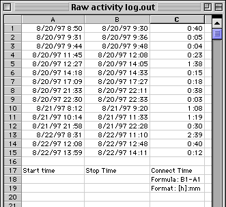 Excel screen capture